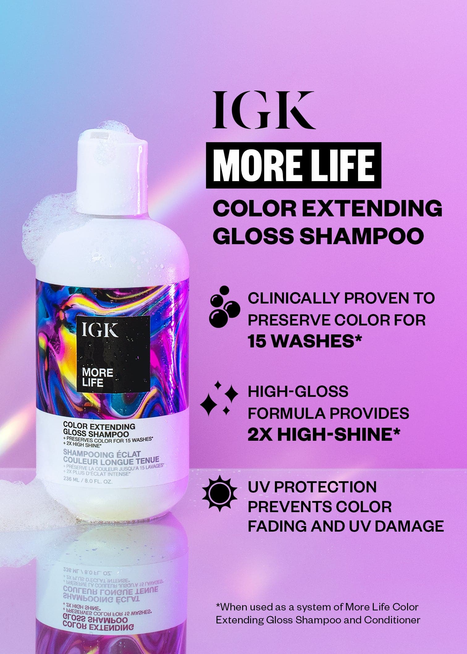 MORE LIFE Color Extending Shampoo